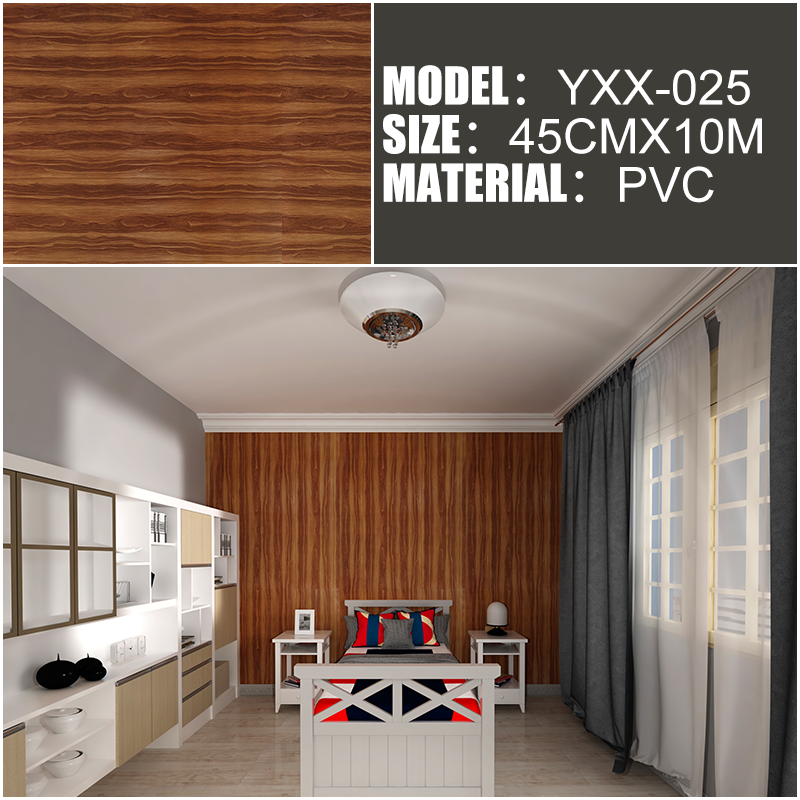 Wallpaper 10M*45CM wood grain pattern PVC selfadhesive wallpaper wood wallpaper sticker Lazada PH