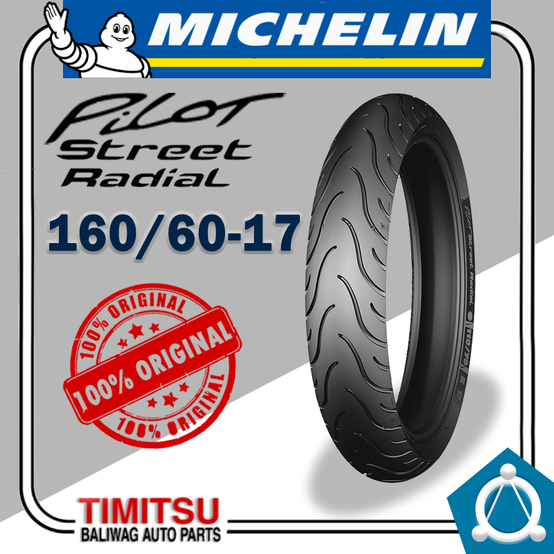 160 60 17 160 60 R17 Pilot Street Radial Tubeless Michelin Lazada Ph