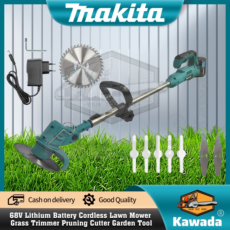 [grass cutter 4 stroke japan]Makita 68V Lithium Battery Cordless Lawn