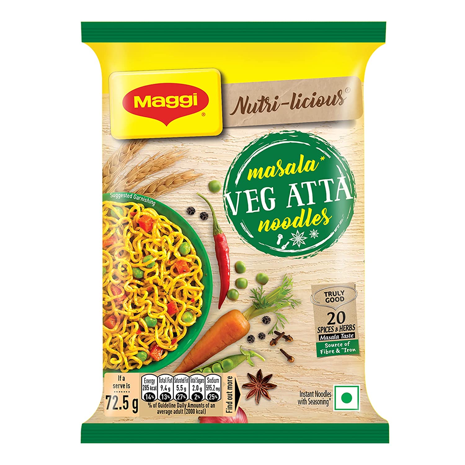 Maggi Veg Atta Noodles Lazada PH