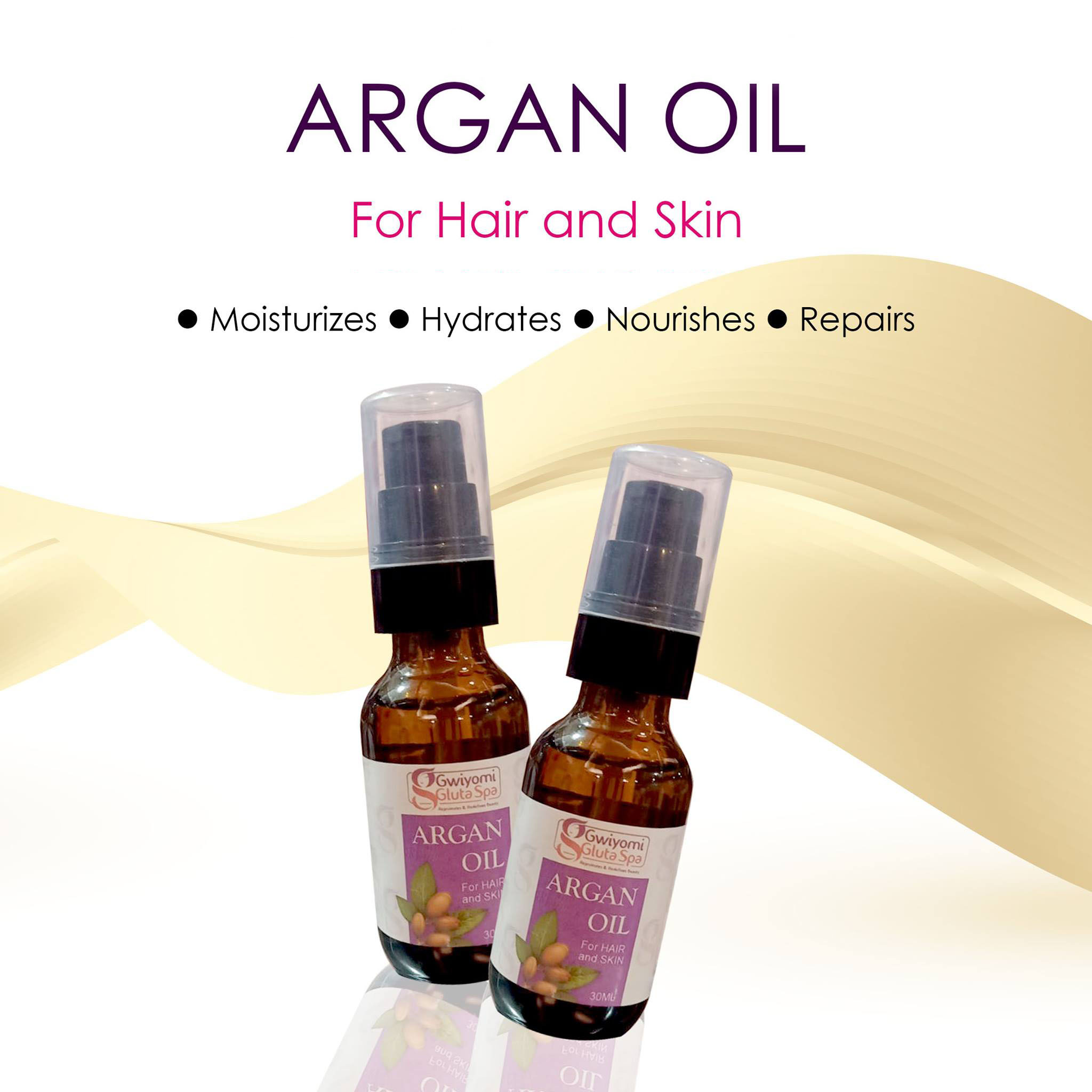 ARGAN OIL Serum for Hair and Skin 30ML Organic | Lazada PH