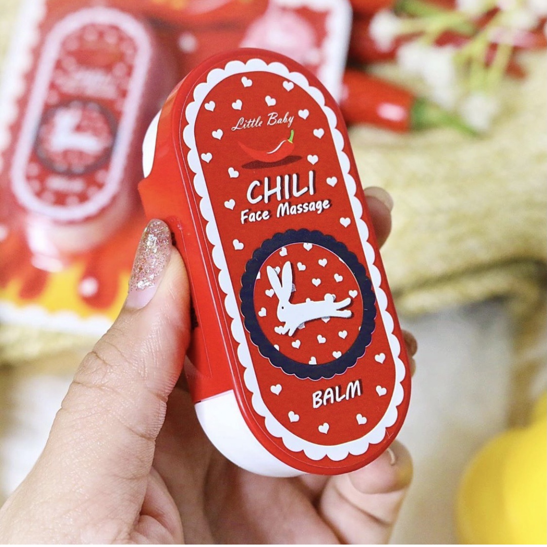 chili face massage balm