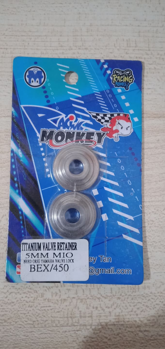 titanium valve retainer 5mm mio (need orig valve lock) Lazada PH