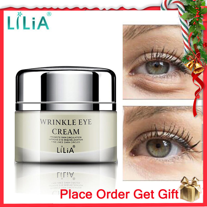 LiLiA Eye Cream Anti Wrinkle Aging, Ageless Effectively Remove Dark Circles Puffiness Repair Eye Lifting Moisturizer Cream