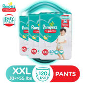 Pampers Baby Dry Pants XXL40x3 - 120 pcs - XXL Baby Diaper