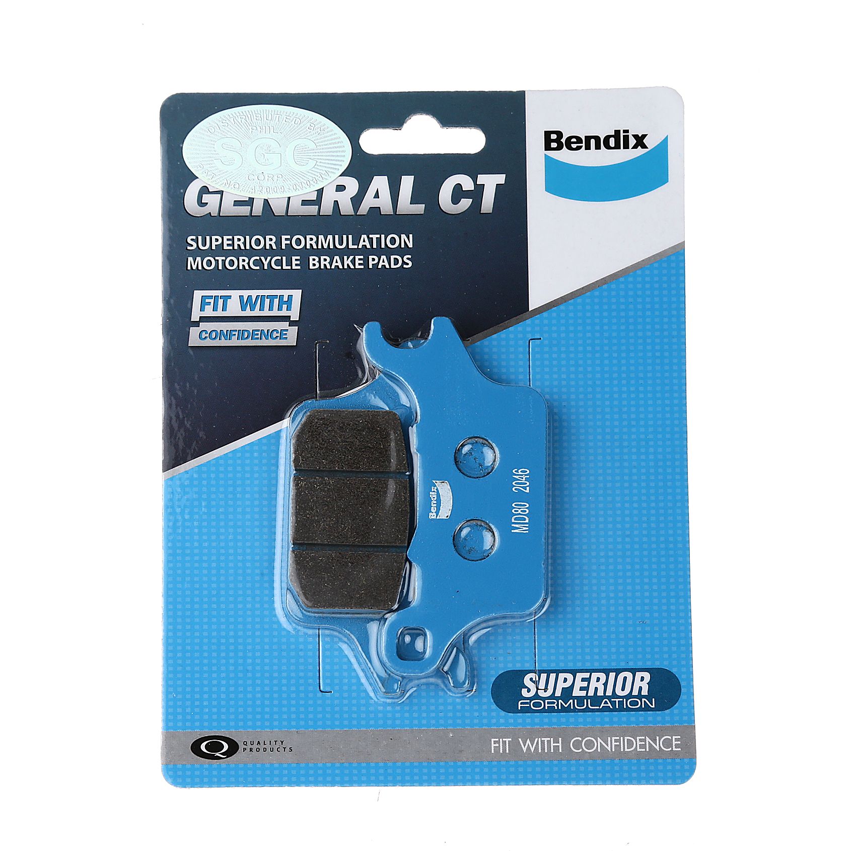 MD80 BENDIX BRAKE PADS HONDA CLICK 125i / CLICK 150i