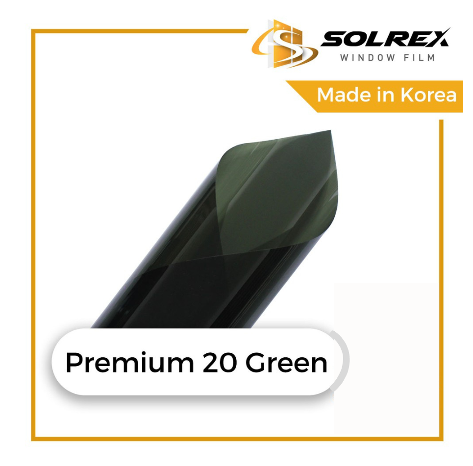 Solrex Window Film (Tint) Premium 20 Green Lazada PH