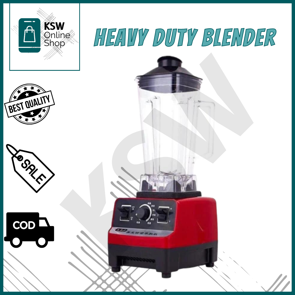 [KSW] HEAVY DUTY BLENDER Multipurpose Durable Commercial Grinder Blender High Quality Blender