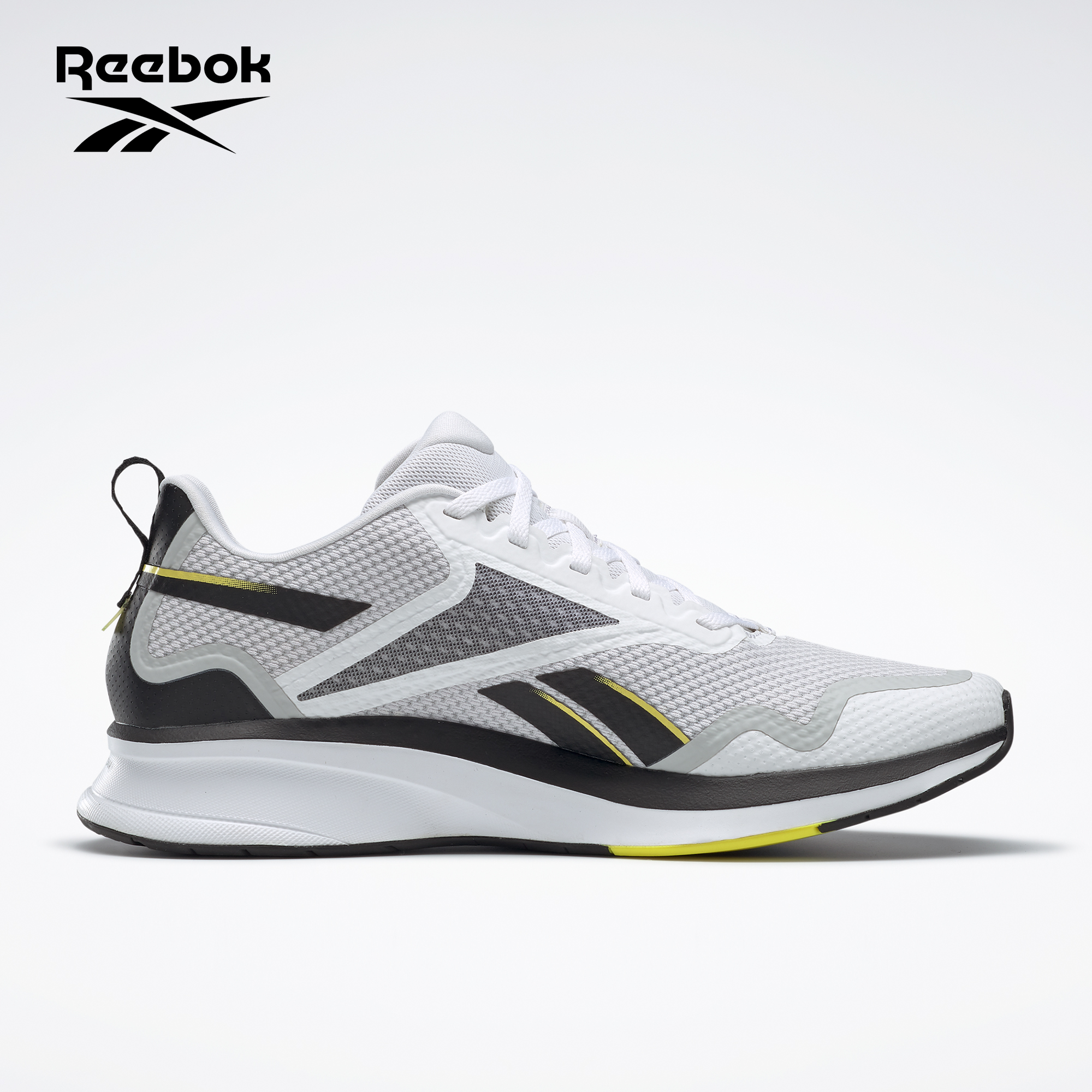 crack prejudice Grind Reebok Fusium Lite Running Shoes for Men(White/Black) | Lazada PH