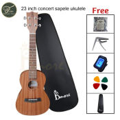 Bmore Sapele Wood Concert Ukulele with Free Accessories