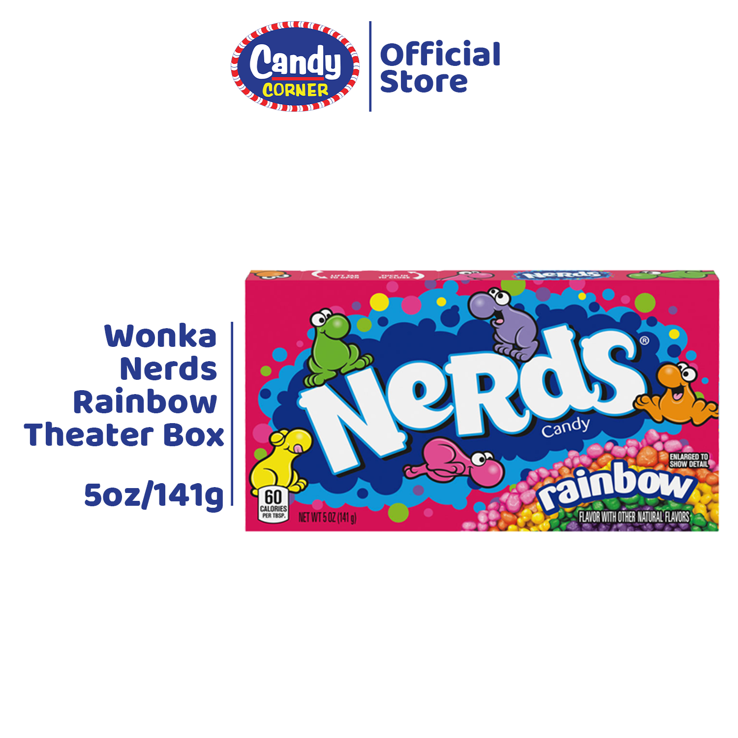 Nerds Rainbow Theater Box Candy, 5 oz