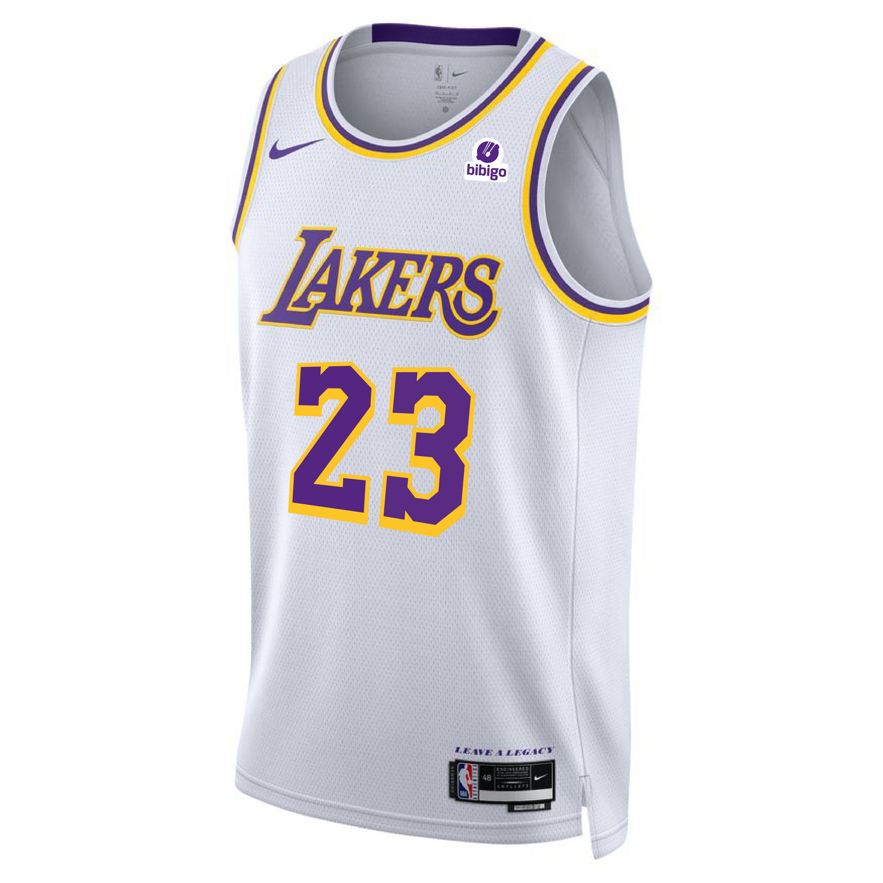 Nike+Lebron+James+23+Lakers+Cw3669+734+Authentic+NBA+Swingman+Jersey+44+M  for sale online