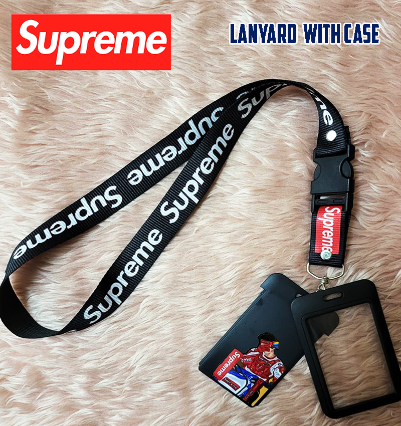 SUPREME LANYARD ID LACE BAG TAG KEY HOLDER Lazada PH
