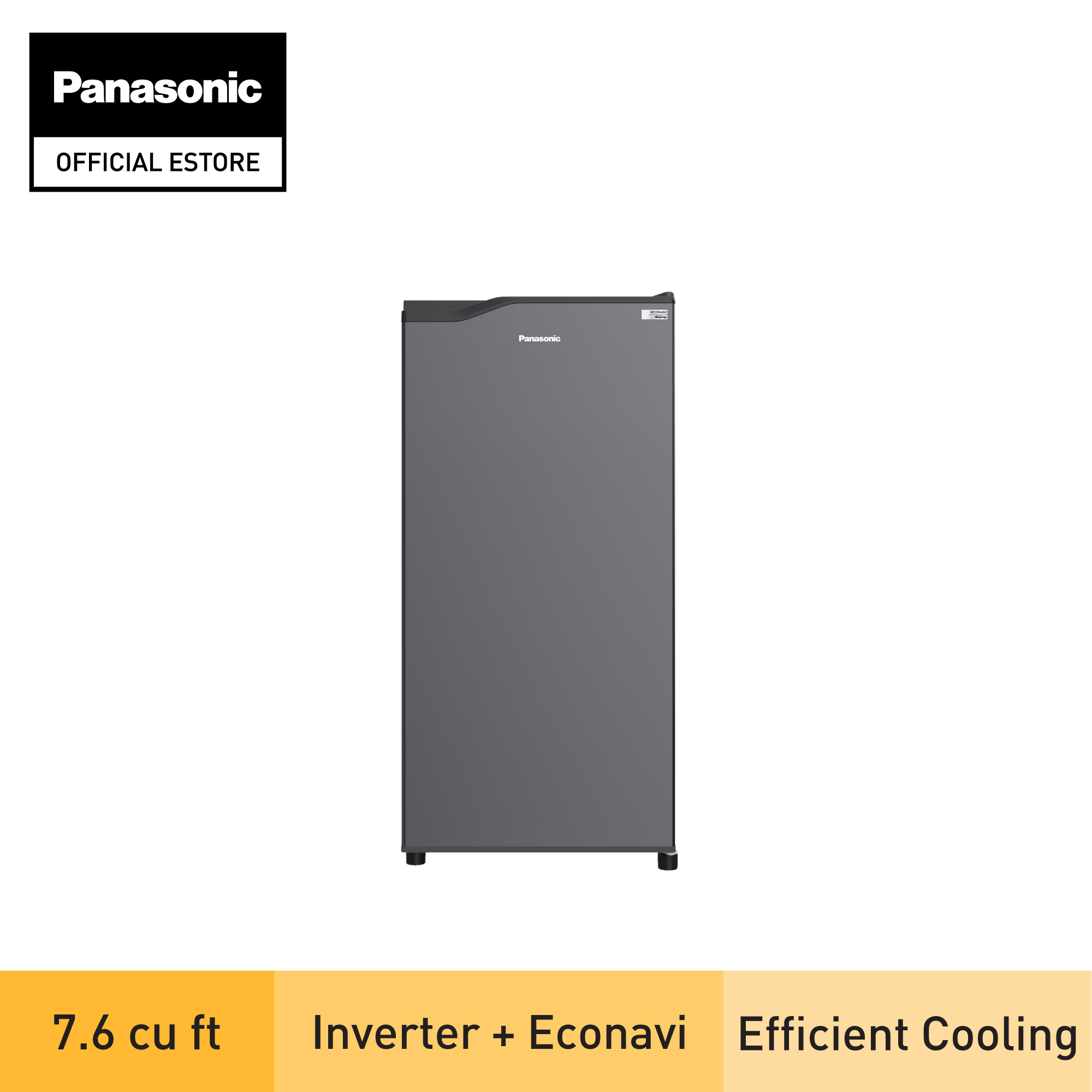 Panasonic NRAQ211VS 7.6 cu. ft. 1 Door Direct Cool Inverter