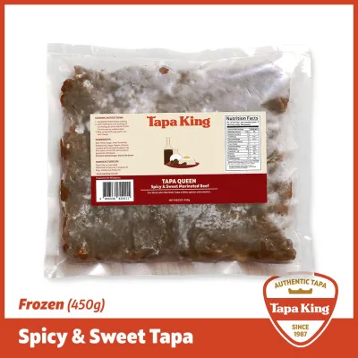 Tapa King Frozen Spicy & Sweet Beef Tapa 450g