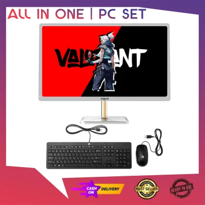 ALL IN ONE PC (i5 7th GEN / 22"-24" Monitor / Plug And Play / Free Keyboard and Mouse) / Space Saver / Slim / Heavy Duty / Good For Work From Home / Online Learning / Online School / MS Office 2016 / Photoshop 2020 / Gaming PC / Personal Computer