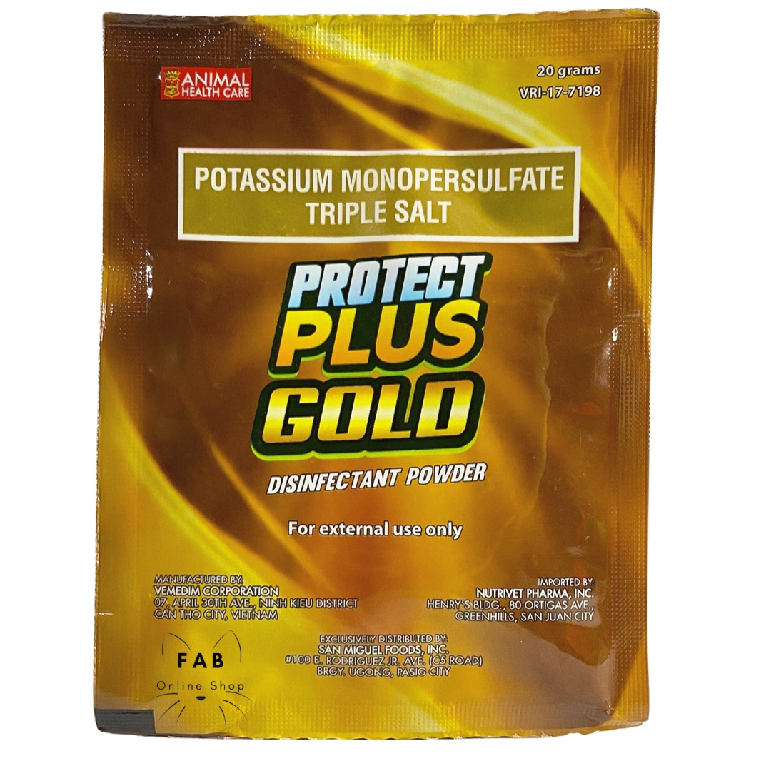 20g Protect Plus Gold Disinfectant Powder for piggery farm house