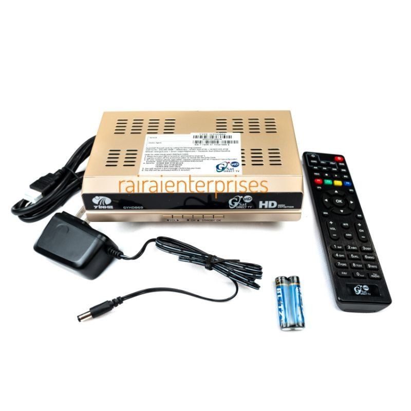 ♔GSAT HD Satellite Receiver Box (free 2 months load of P500) Lazada PH