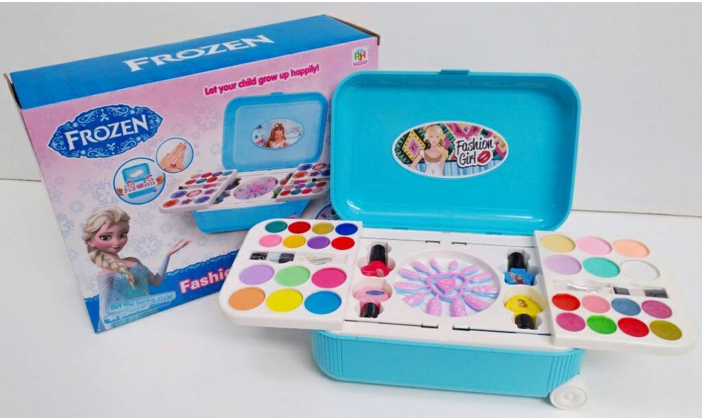 Princess Beauty Mini Box Baby Cosmetics Girls Games Toy FROZEN II Anna Elsa  Play House Children Makeup Infant Girl Toys | Lazada