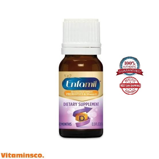 Enfamil Breastfed Infant Probiotics & Vitamin D, Support Your Baby's