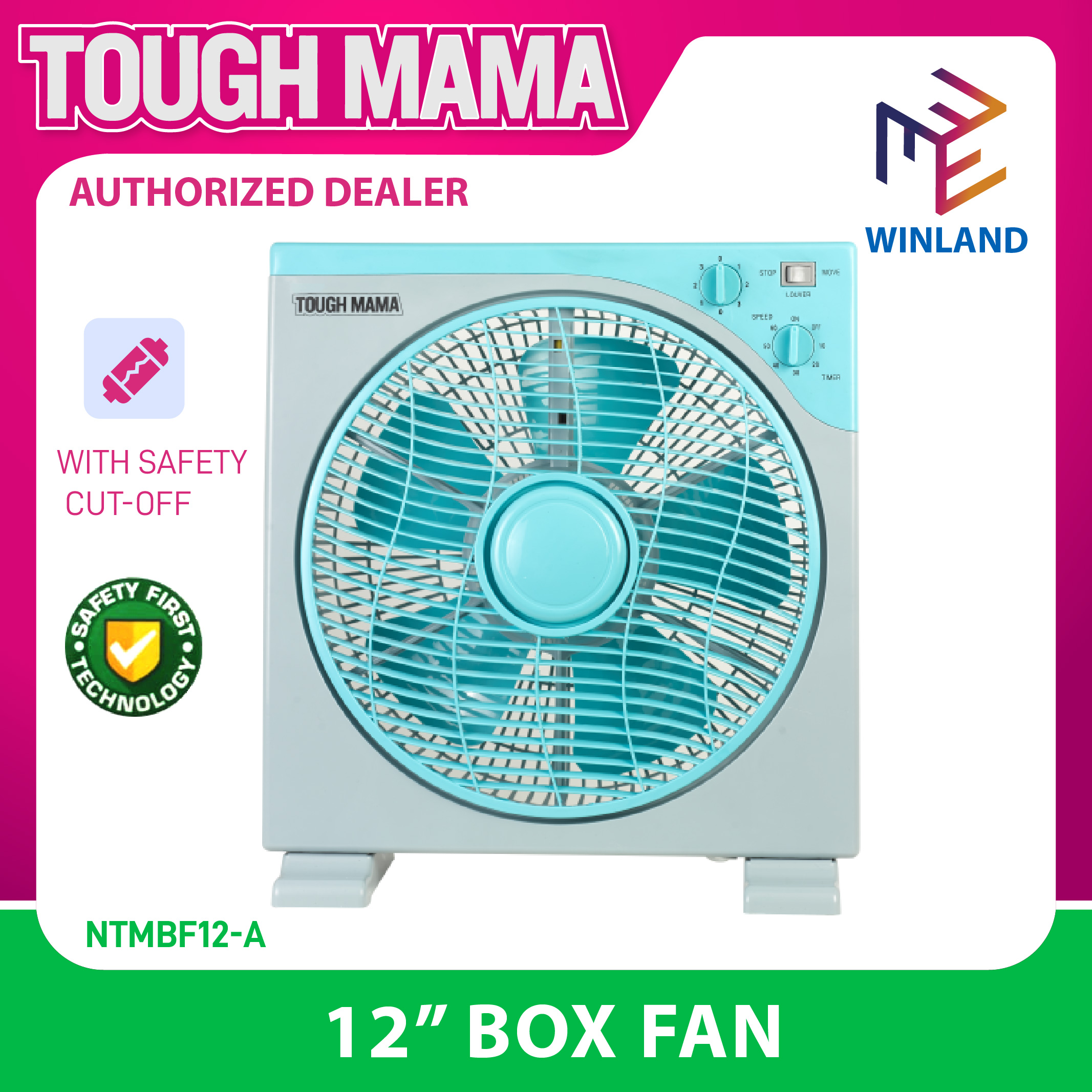 Tough mama on sale electric fan