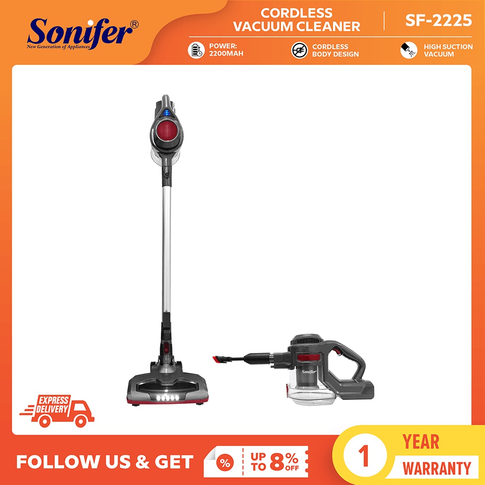 【Spot in Manila】Sonifer vacuum canister portable vacuum cleaner with