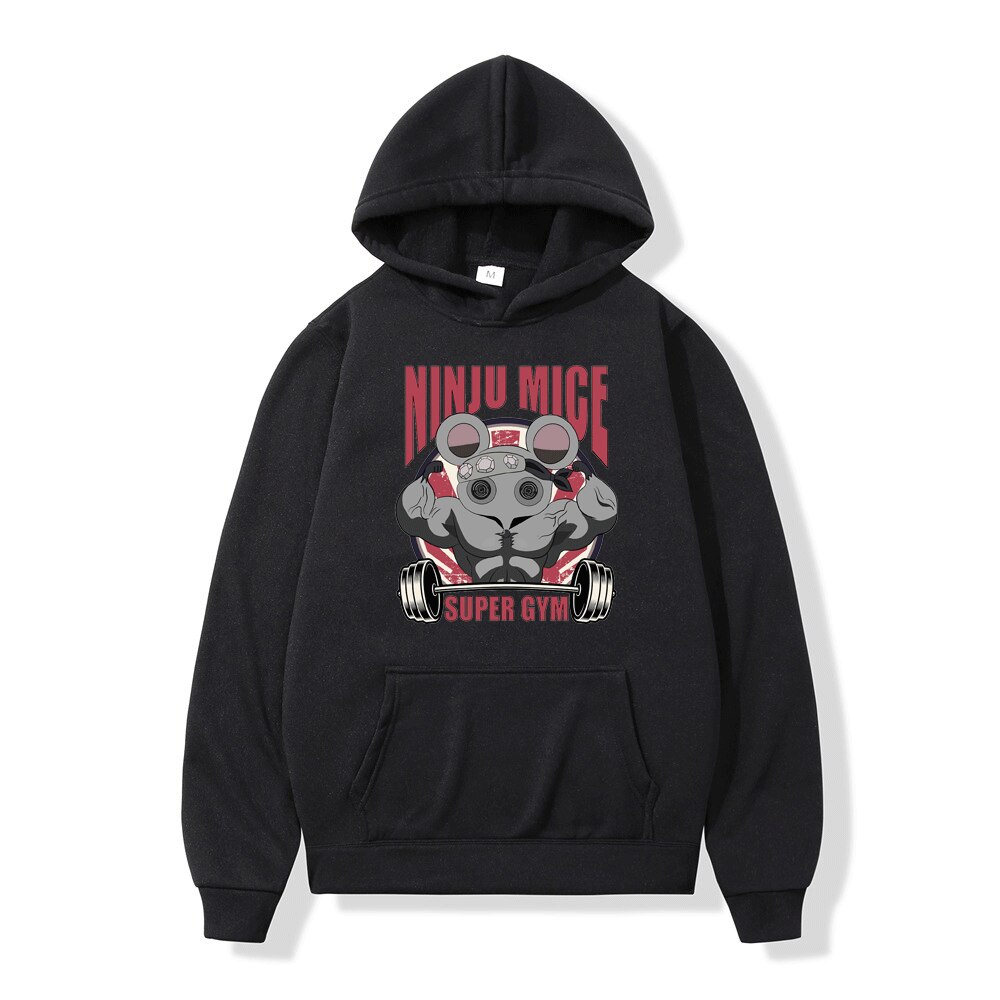 Tengen Uzui Ninju Mice Hoodies Kimetsu No Yaiba Hooded Sweatshirts ...