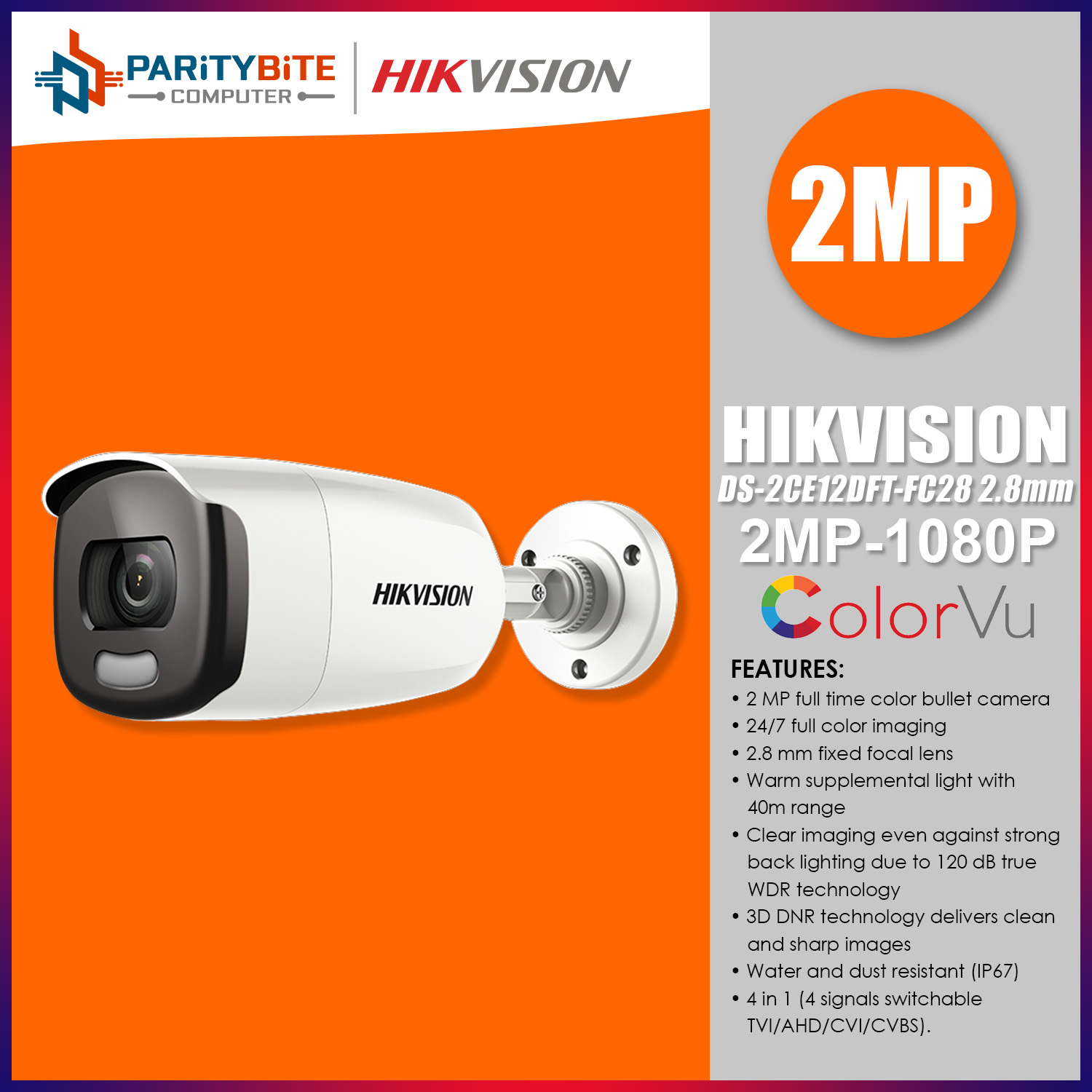 Hikvision Bullet Camera Specs