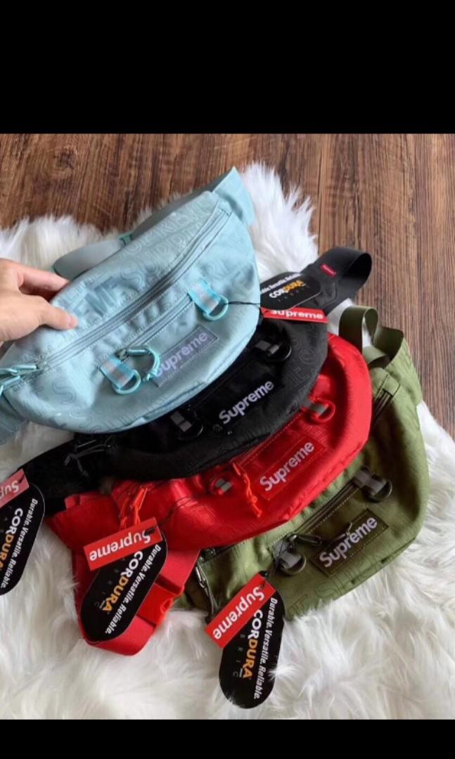 Supreme Waist Bag (SS19) Ice for Men