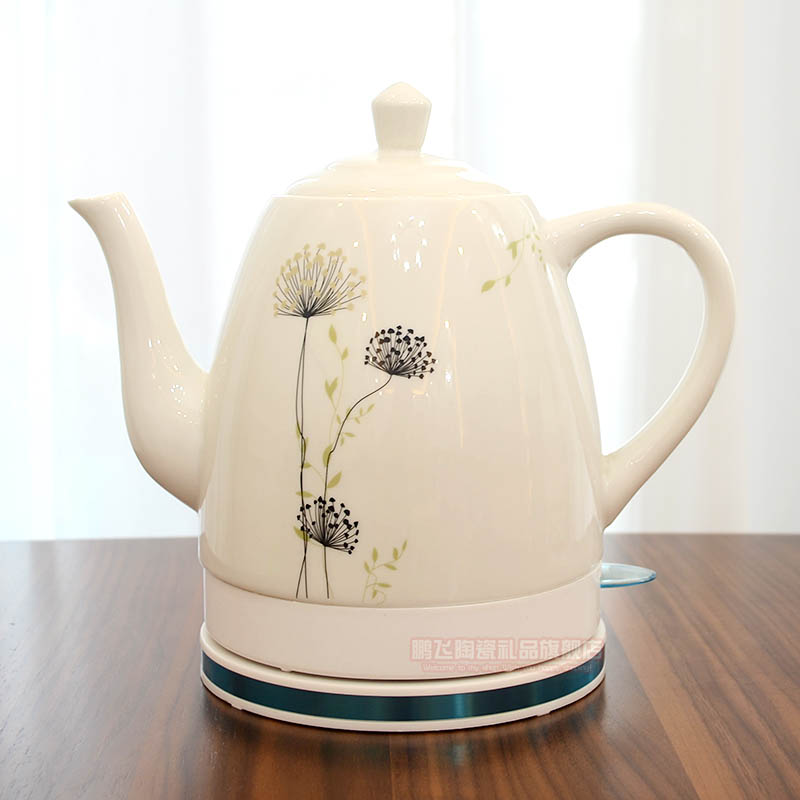 Jingdezhen Kaolin Ceramic Electric Kettle Tougned Glass Panel - China Ceramic  Kettle and Jingdezhen Ceramic Kettle price