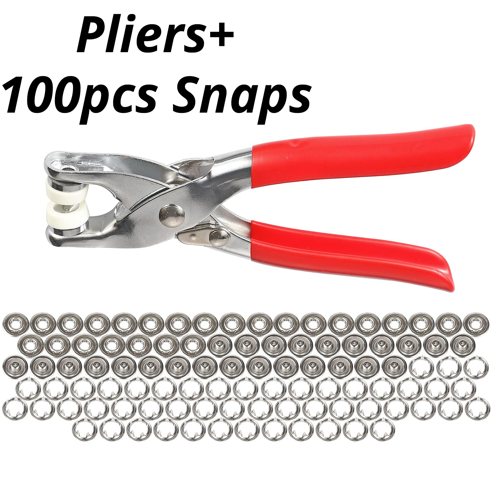 Sewing Pliers Snap Button Fastener Press Button Fixing Plier Tool Solid