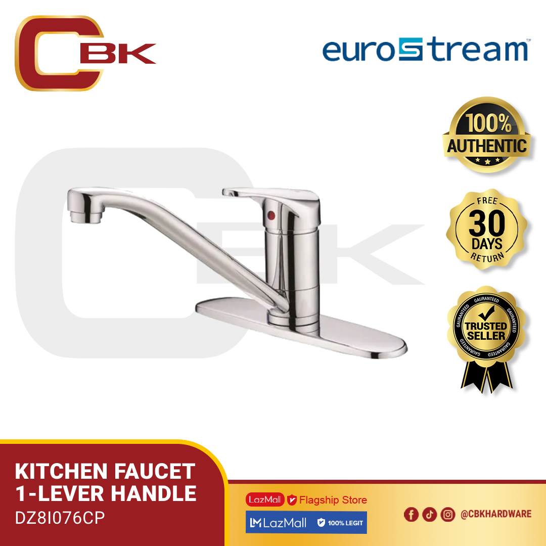 Eurostream 8I076CP Kitchen Faucet (Silver) Lazada PH