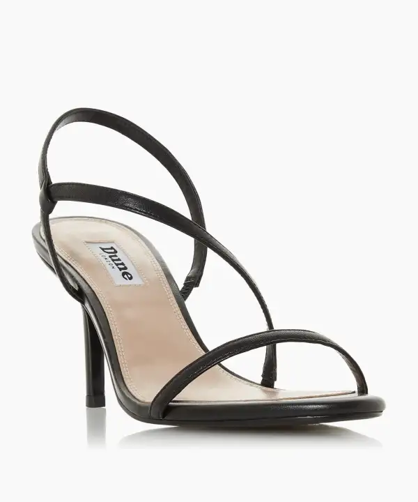 dune high heel sandals