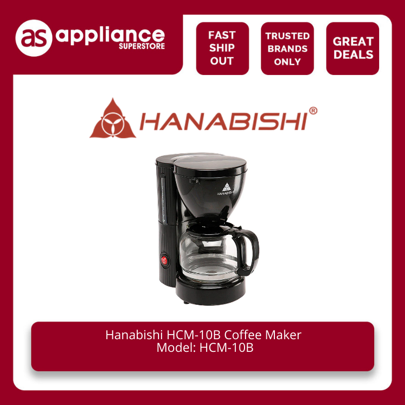 Hanabishi HCM10B Coffee Maker Lazada PH
