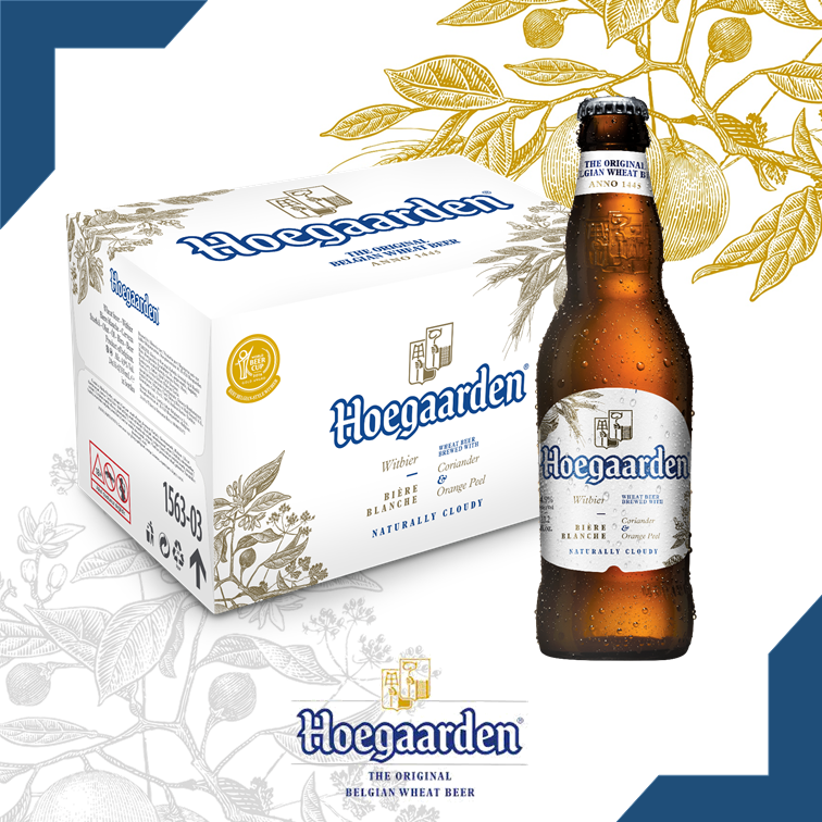 Hoegaarden White Beer 330ml Bottle X 24 (Case) | Lazada PH