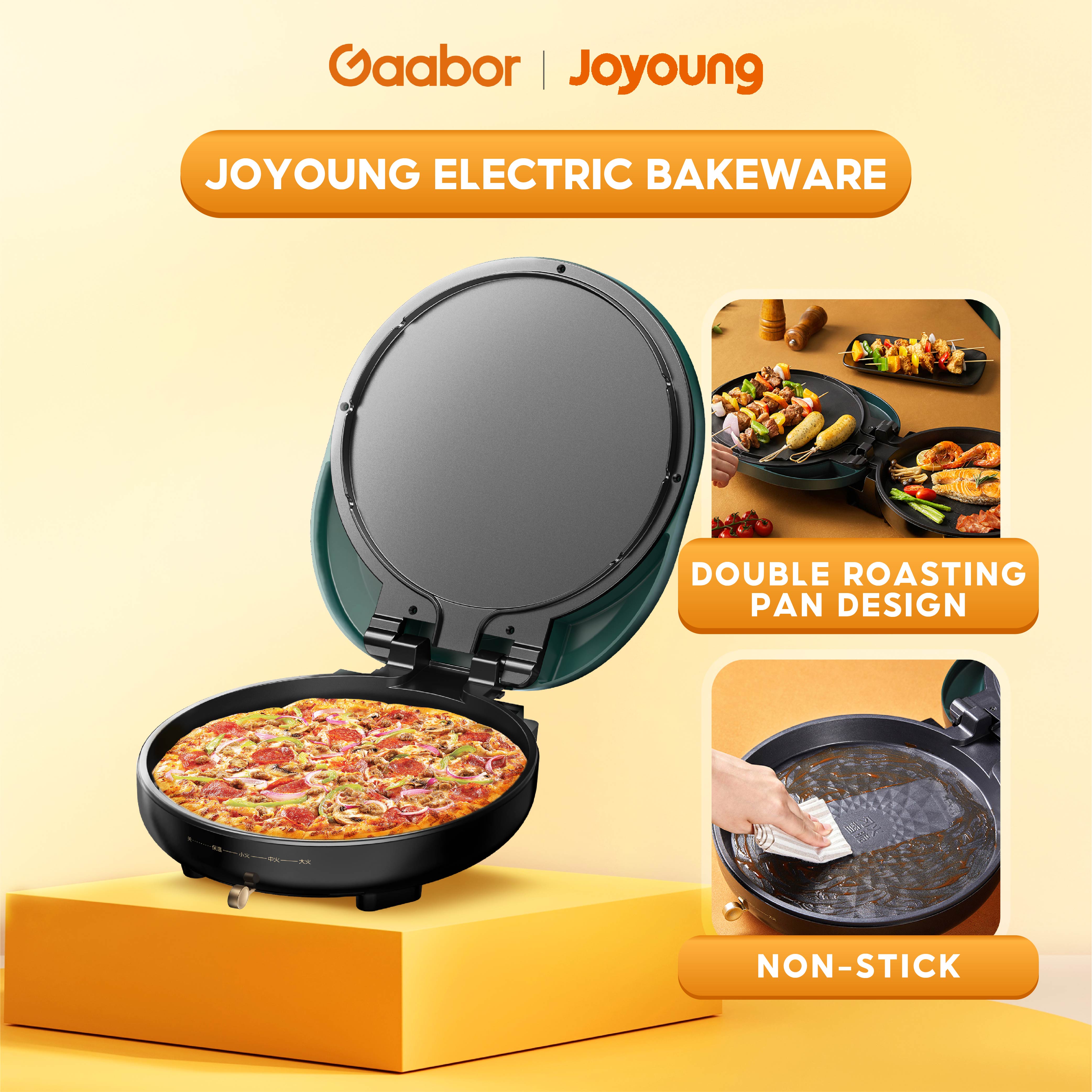 GAABOR x JOYOUNG 30cm Doublesided electric bakeware barbecue grill