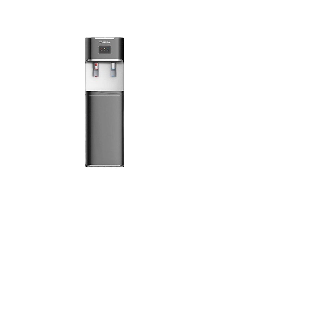 Black Bottom Load Water Dispenser with Cuppush Water Dispensing pe