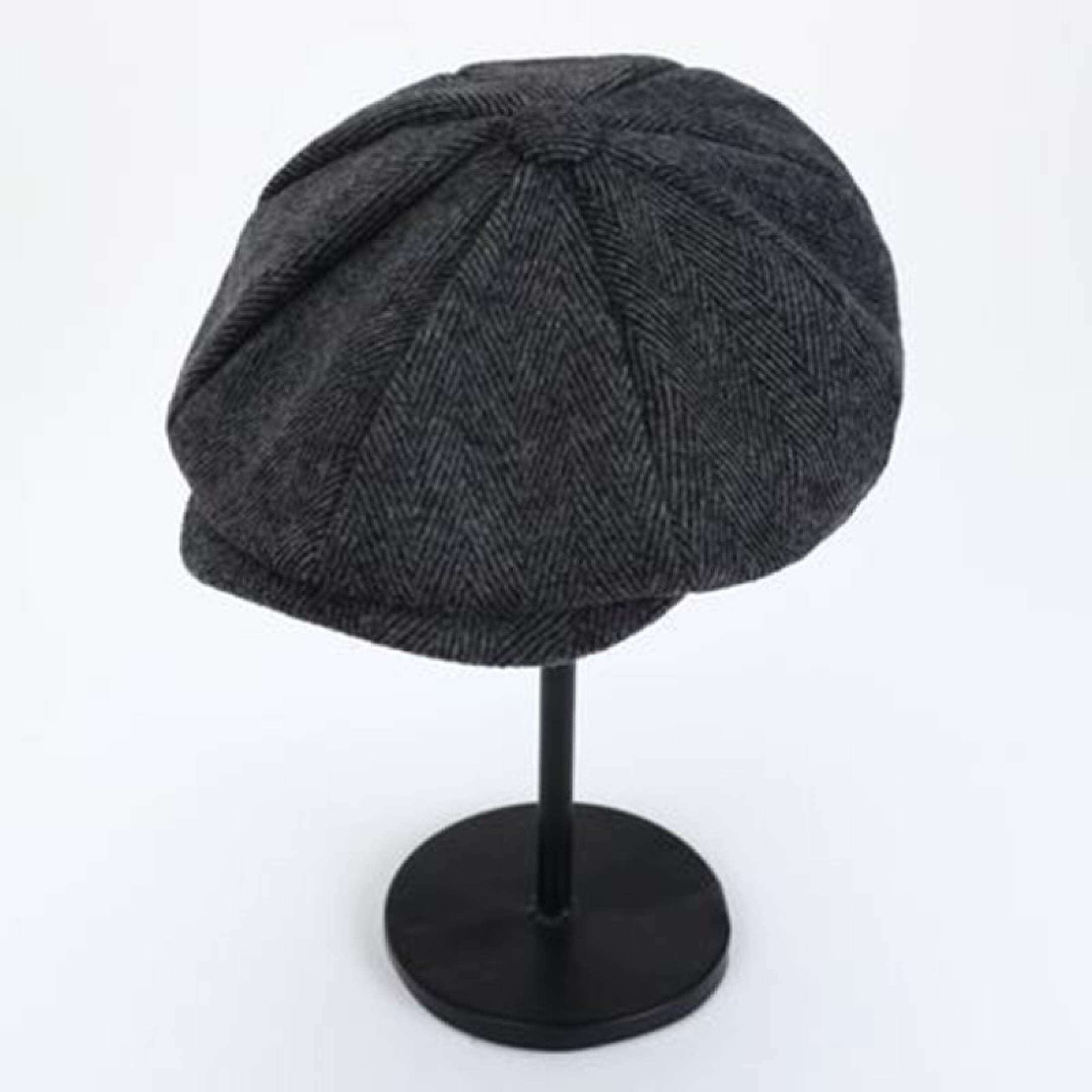 New vintage newsboy hat men's octagonal hat British painter hat ...