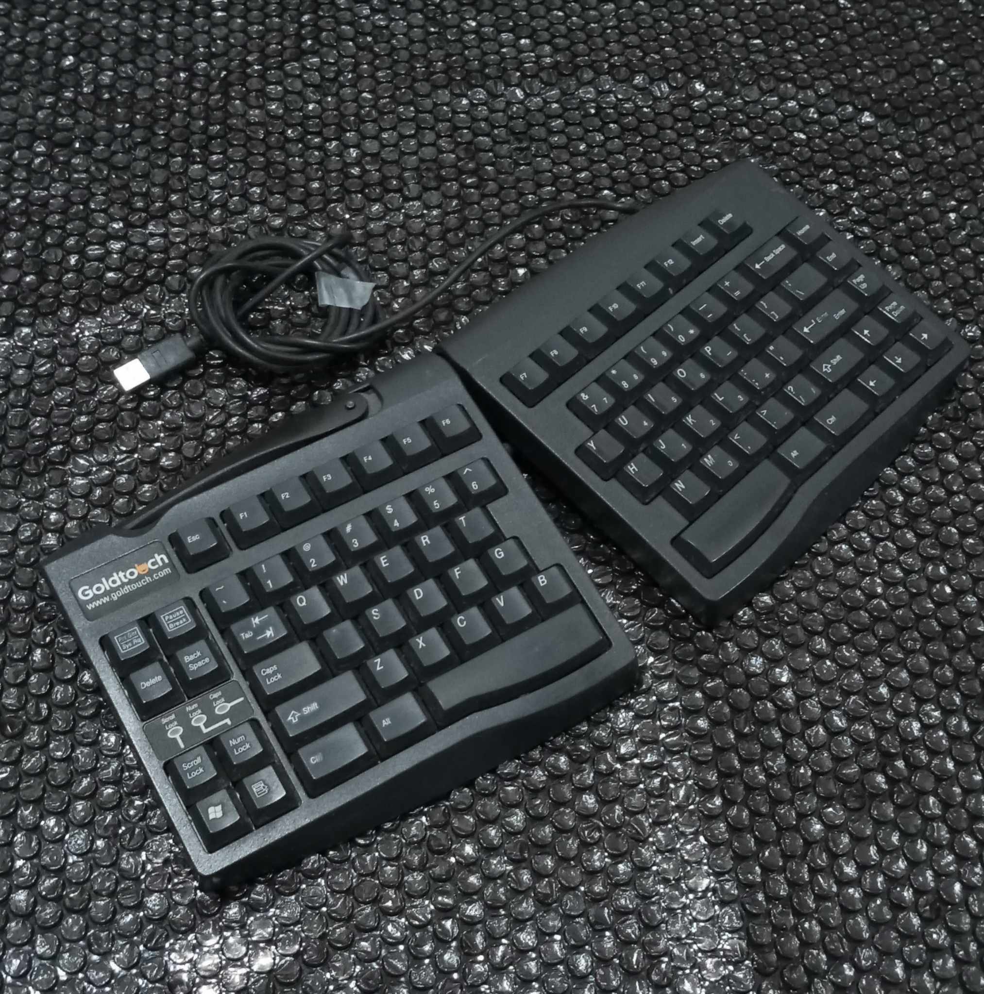 Super Rare Collectible Retro Adjustable Ergonomic Keyboard Goldtouch ...