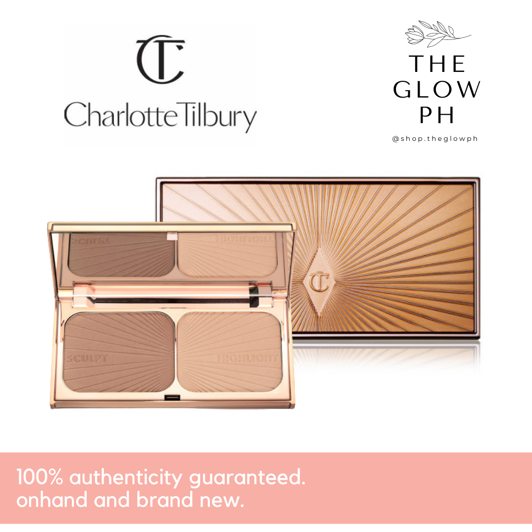 [AUTHENTIC] Charlotte Tilbury Mini Filmstar Bronze & Glow Contour Duo