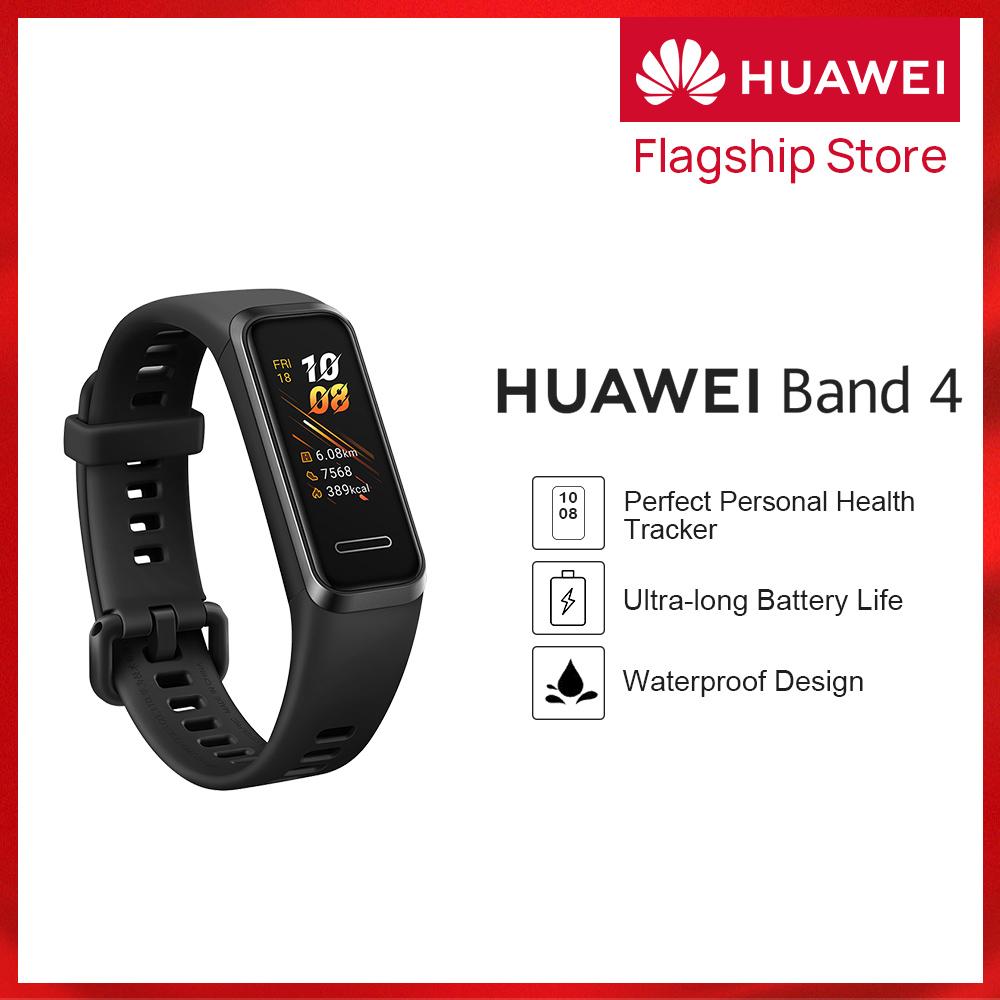 HUAWEI Band 4 Smart Sports Watch Creative Watch Faces Plug and Charge Proactive Health Monitoring TFT Colour Screen Resolution 80 x 160 Pixels Size: 0.92 inches Android 4.4 IOS 9.0 384 KB ROM - 1 MB ROM - Flash: 32MB