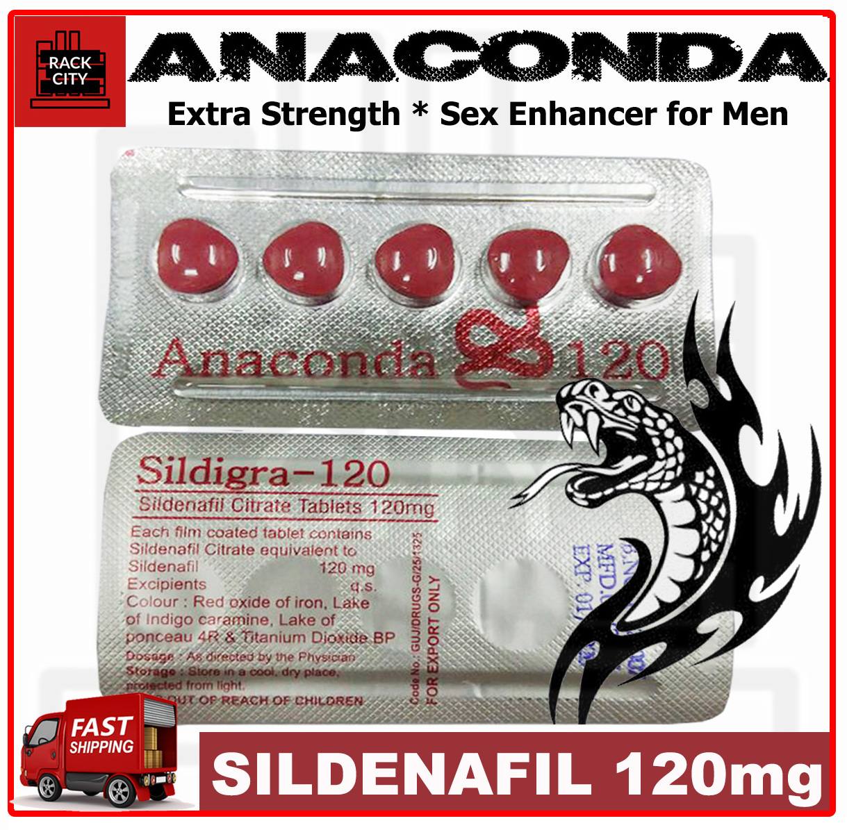 sildigra 120 anaconda