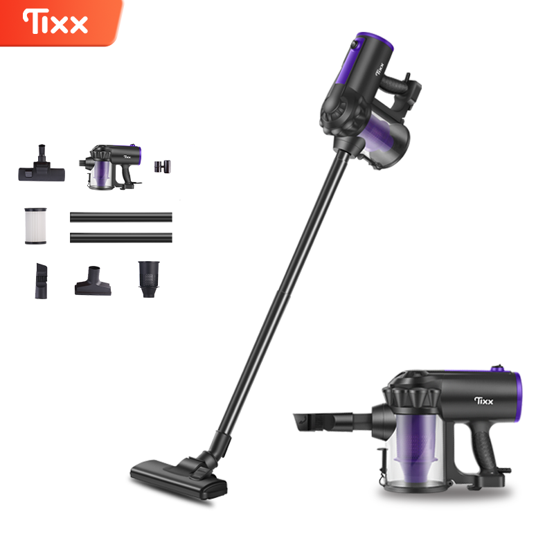 Tixx Vacuum Cleaner For Home Handheld Strong Suction Ultra Quiet