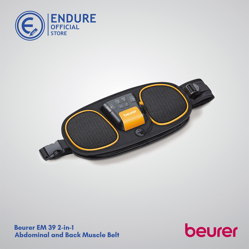 Beurer EM 39 2in1 Abdominal and Back Muscle Belt (EMS belt for