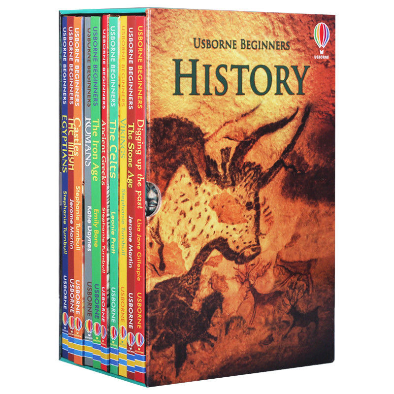 10 Hardcover books Usborne Beginners History,Children’s Interesting ...