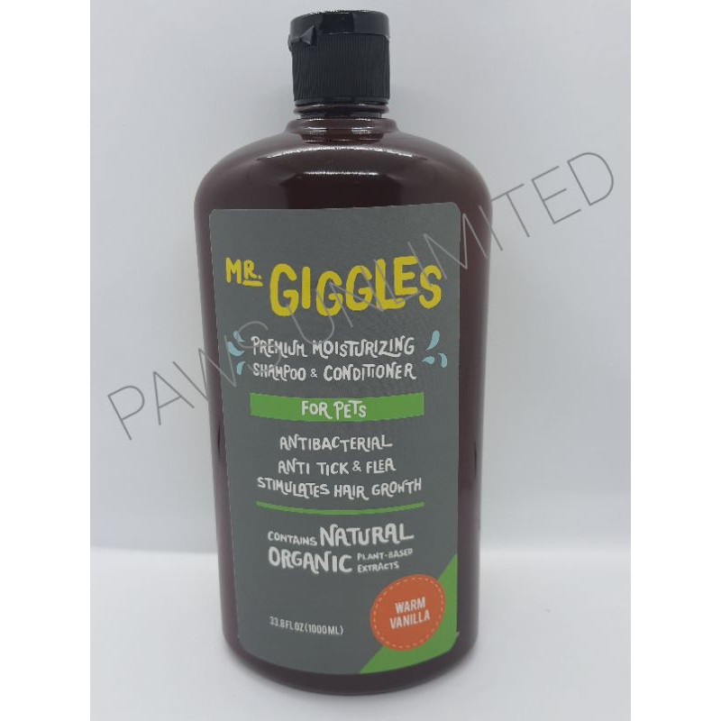 Mr. Giggles Premium Moisturizing Dog & Cat Shampoo Conditioner 1L