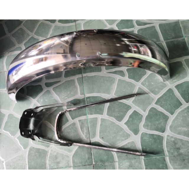 ( UPSCALE ) FRONT FENDER STAINLESS FOR TMX | Lazada PH