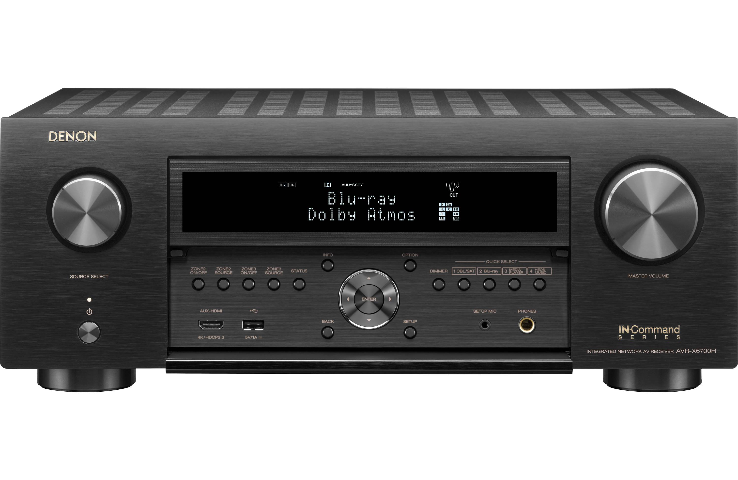 Denon AVC-X6700H​ - 11.2 channel 8K AV Amplifier with 3D Audio