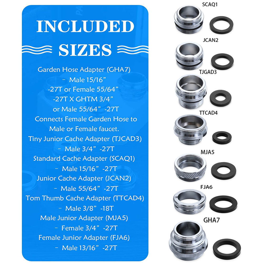 91LINTIN With Washer Sink Faucets Aerator Adapter Kitchen Faucet Faucet