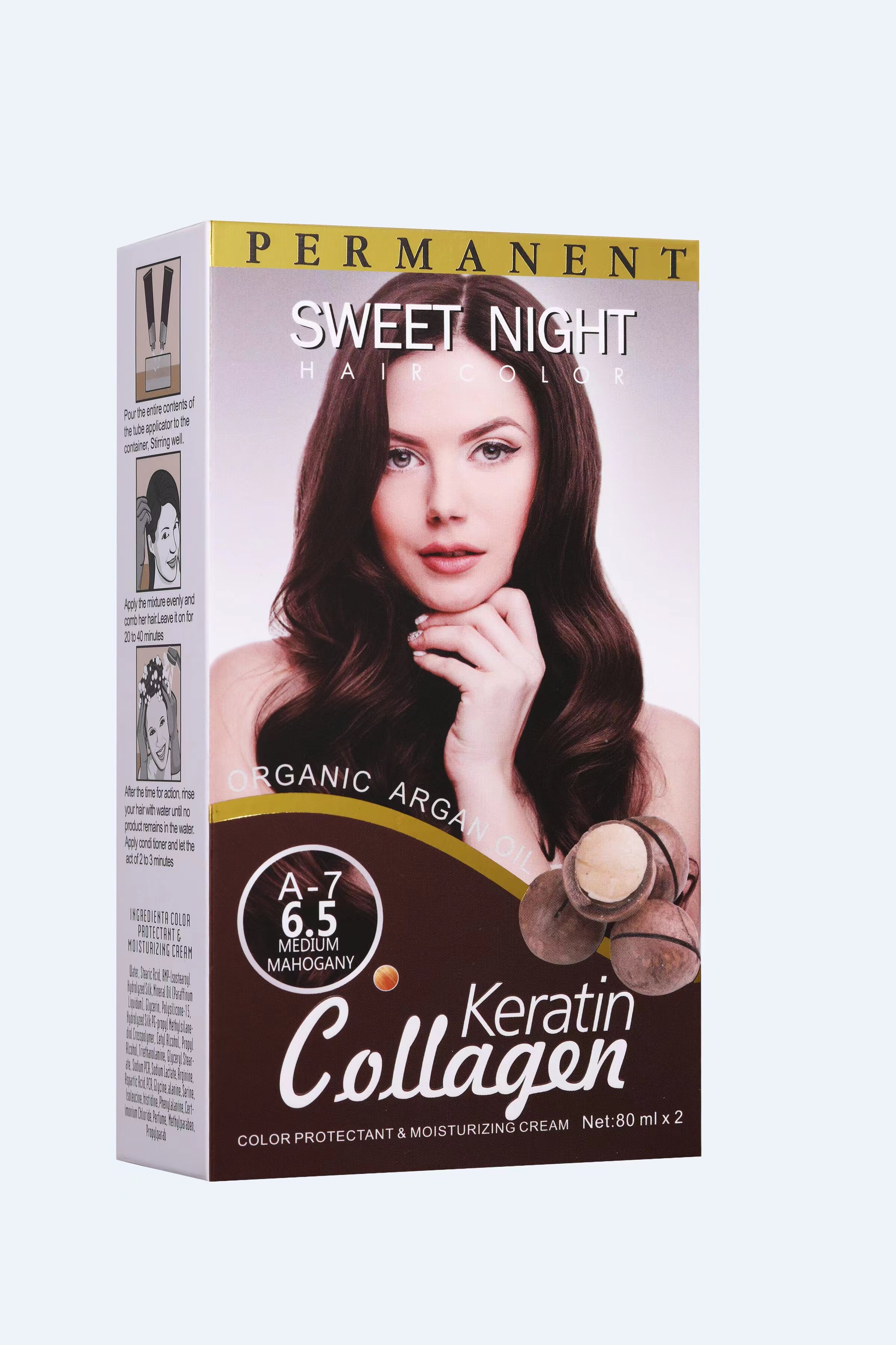 Sweet Night Organic Permanent Hair Color 80ml part 2 | Lazada PH